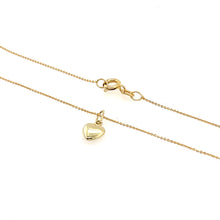 Laden Sie das Bild in den Galerie-Viewer, Kette Livi mit Herz aus 585 Gelbgold