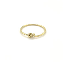 Laden Sie das Bild in den Galerie-Viewer, Ring Minou - Knotenring aus 585 Gelbgold
