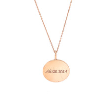 Laden Sie das Bild in den Galerie-Viewer, Kette Emily aus 585 rosé mit Gravur