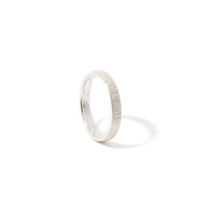 Brillant - Ring Isi aus 925 Silber sandgestrahlt
